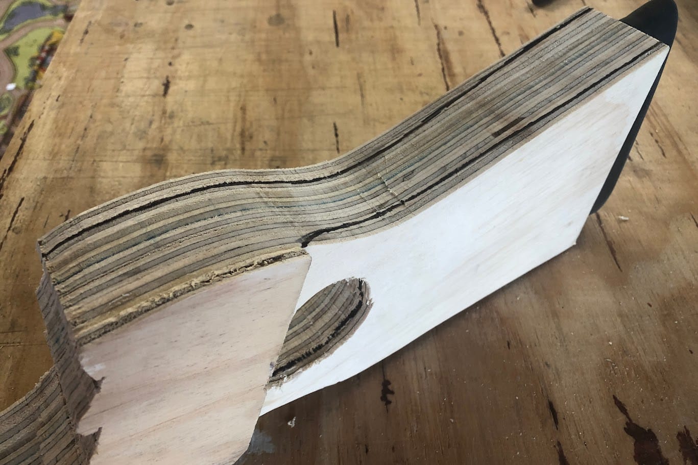 Build up the plug shape