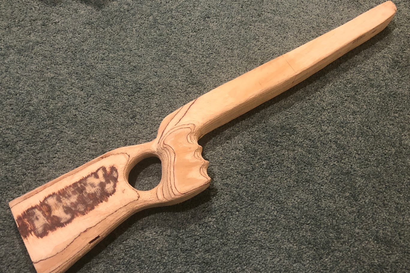 File and shape the plug