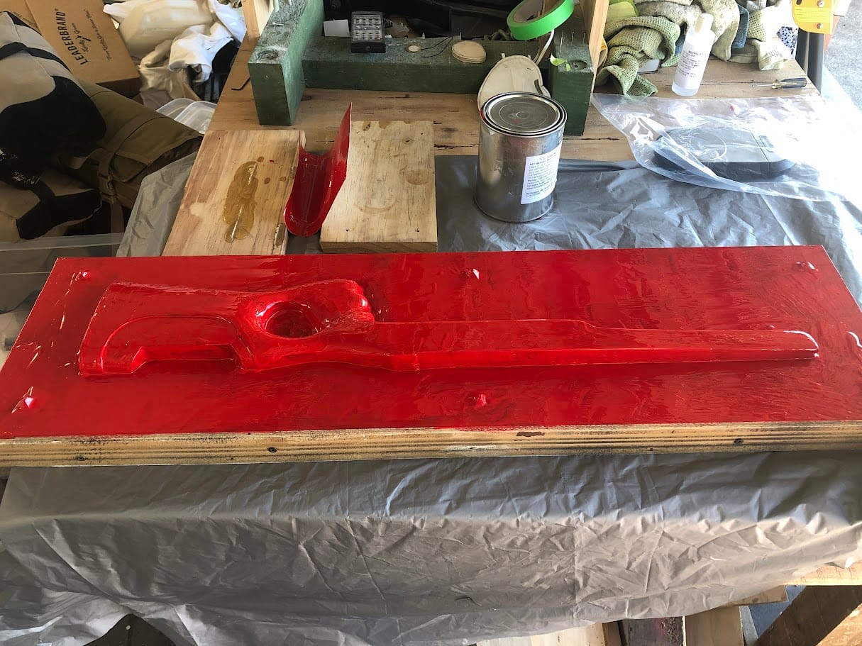 Apply Tooling Gel layers