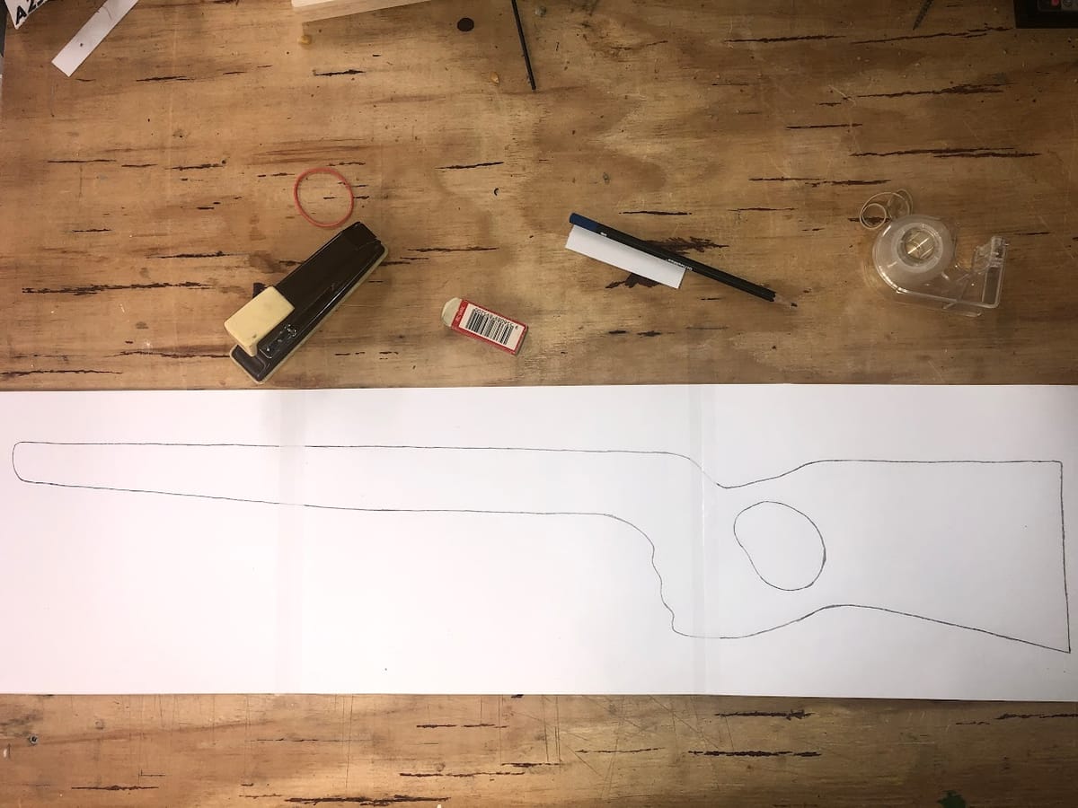 Building a Custom rifle: Step 1-Making a Plug (pattern)