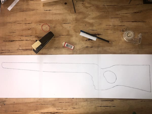 Building a Custom rifle: Step 1-Making a Plug (pattern)